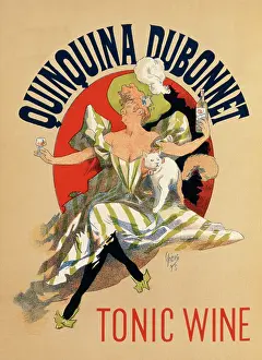 Flamboyant: Poster advertising Quinquina Dubonnet