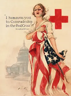 Quotation: Poster advertising the Red Cross