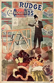 Rudge: Poster advertising Rudge Bicycles