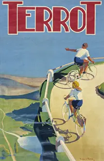 Dijon: Poster advertising Terrot bicycles