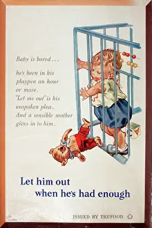 Toddlers: Poster advertising Trufood