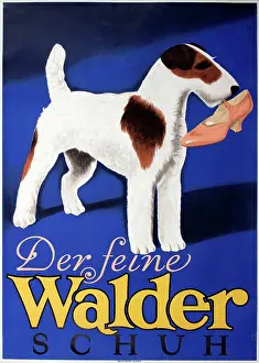 Walder: Poster advertising Walder shoes