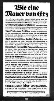 Claims: Poster for advertising war bonds, 1916