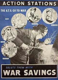Invest: Poster advertising War Savings