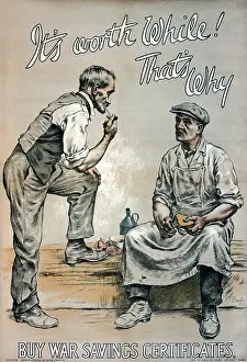 Certificates: Poster advertising War Savings Certificates