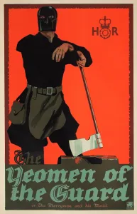 Yeomen: Poster advertising The Yeomen of the Guard