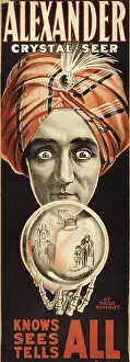 Seer: Poster for Alexander's magic act of mentalism ?