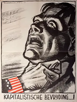Capitalist: Poster against American capitalism