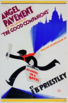Prose: Poster, Angel Pavement, by J B Priestley