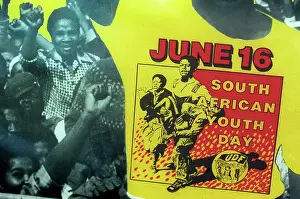 Hector: Poster- anti apartheid, struggle days, Soweto Uprising