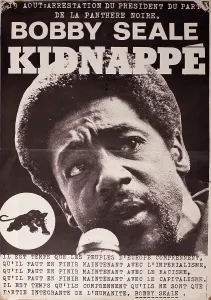 Seale: Poster on the arrest of Bobby Seale