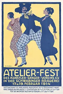 Schwabinger: Poster for Atelier Fest