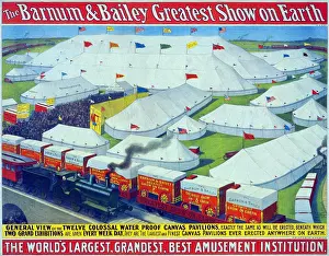 Phineas: Poster for Barnum & Bailey circus with general ?