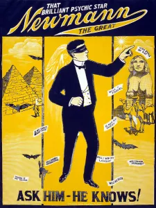 Magic Circle: Poster for The Brilliant Psychic Star, ?