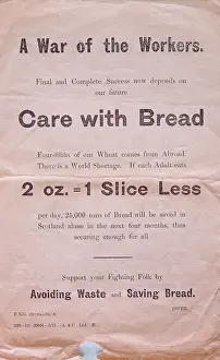 Avoiding: Poster Care with Bread
