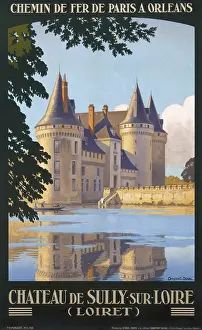 Poster for the Chateau de Sully sur Loire
