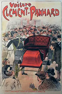 Mifliez: Poster, Clement-Panhard car