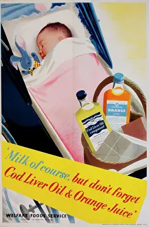 Juice: Poster, Cod Liver Oil and Orange Juice