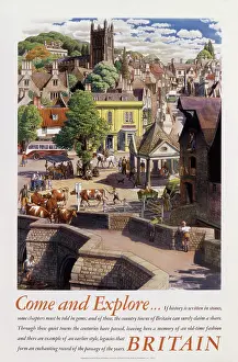 Inviting: Poster: come and explore Britain (2)