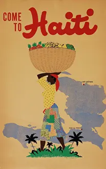 Lafond: Poster, Come to Haiti