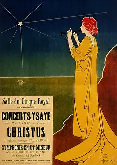 Concerts: Poster for Concerts Ysaye
