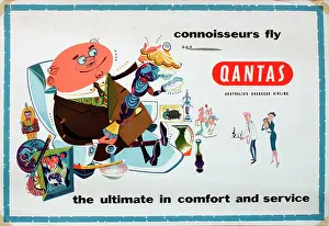 Flattery: Poster, Connoisseurs Fly Qantas