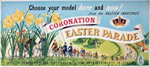 Choose: Poster, Coronation Easter Parade of bicycles