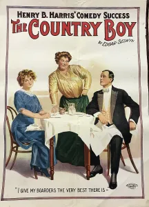 Landlady: Poster, The Country Boy, by Edgar Selwyn