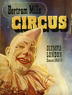 Bertram: Poster design for Bertram Mills Circus