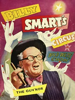 Boss: Poster design for Billy Smart's Circus