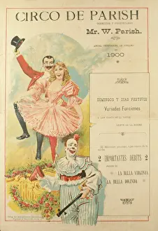 Ringmaster: Poster design for Circo de Parish