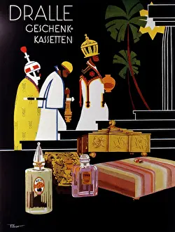 Magi: Poster design for Dralle gift boxes