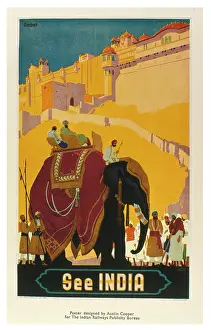 Amber: Poster design, See India
