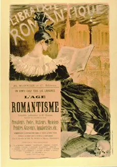 Librairie: Poster design for Librairie Romantique