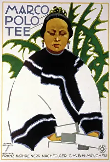 Importer: Poster design for Marco Polo Tee (Tea)