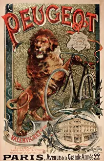 Peugeot: Poster design, Peugeot Valentigney
