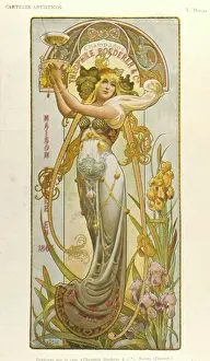 Lilies: Poster design for Theophile Roederer champagne