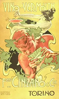 Retrograph: Poster design for Vino Vermouth