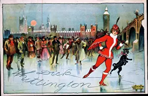 Panto: Poster, Dick Whittington on ice