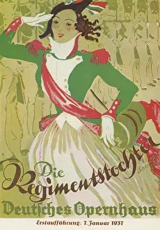 Opernhaus: Poster for Die Regimentstochter