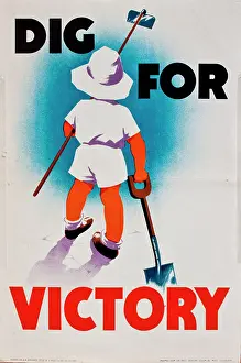 Persuasion: Poster, Dig for Victory, WW2