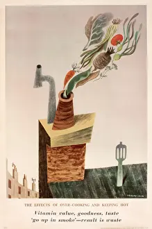 Vitamins: Poster, The effects of over-cooking and keeping hot