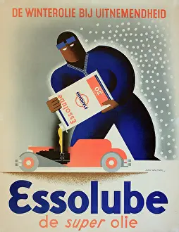 Esso: Poster, Essolube, the super oil