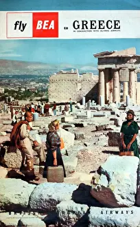 Onslow Auctions Limited: Poster, Fly BEA to Greece