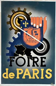 Fleur: Poster, Foire de Paris, Paris Fair
