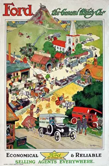 Economical: Poster, Ford, The General Utility Car