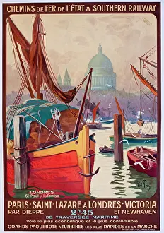 Lazare: Poster, French railways