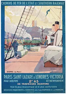 Lazare: Poster, French railways