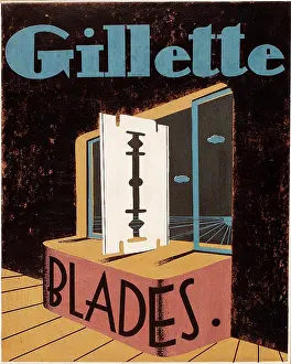Razor: Poster, Gillette Blades