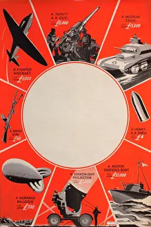 Searchlight: Poster giving the cost of various weapons and equipment